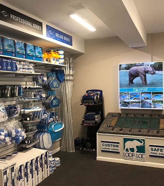 Poolmasters store and showroom in Bellmore, NY