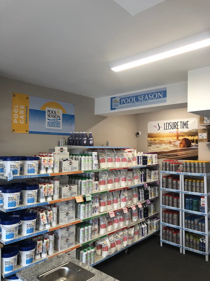 Poolmasters store and showroom in Bellmore, NY